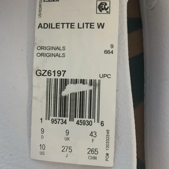 NWT Adidas Slides - Picture 3 of 3